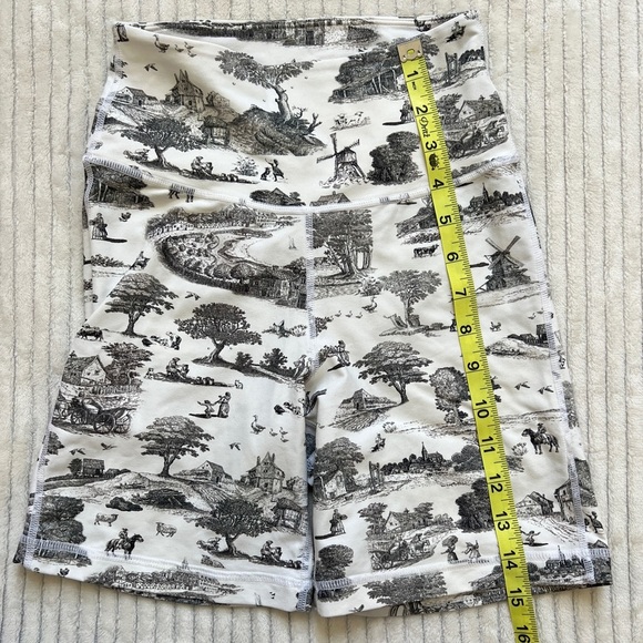 WEWOREWHAT // Toile Biker Shorts, White & Black, size S, EUC - Picture 15 of 15